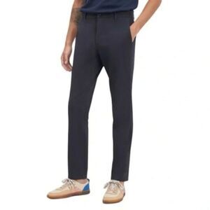 Everlane‎ Mens Uniform Performance Chino Size 33X34 Slim Fit Pants Navy Blue NWT